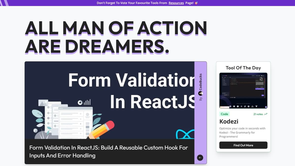 Developer Learning Platform